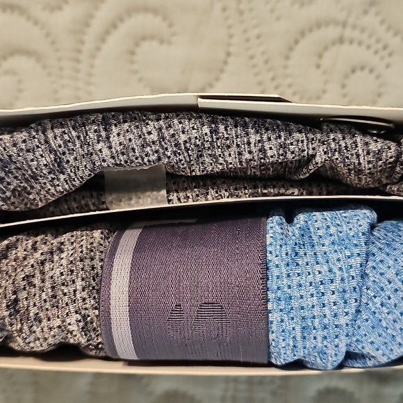 Hanes Comfort Flex Fit Boxer Briefs - Blue - Picture 5 of 8